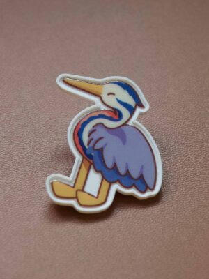 Purple Heron Pin (OFW x Natalettes)